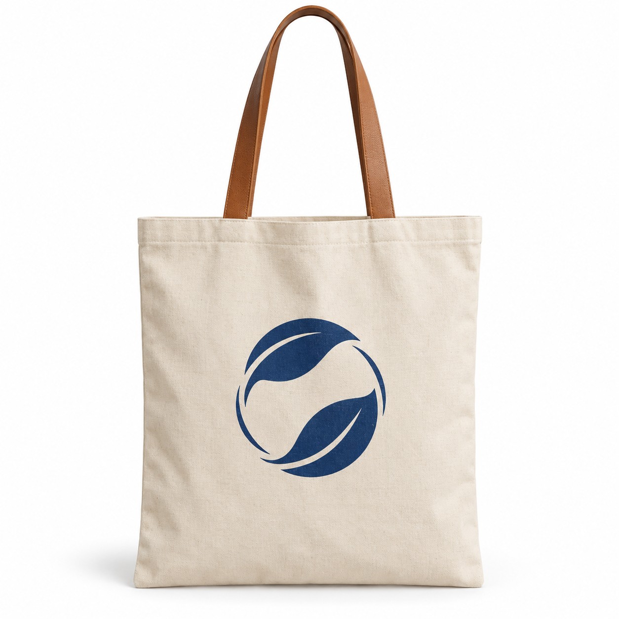 Ecobag com alça em couro e Silk